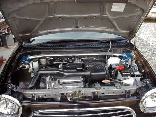 KAWAI WORKS FRONT STRUT BAR TYPEOS FOR DAIHATSU MIRA MIRA AVY L700 DA0100-FTO-00