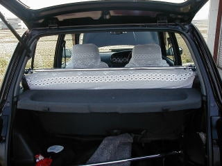 KAWAI WORKS REAR PILLAR BAR STRAIGHT TYPE FOR DAIHATSU MIRA MIRA AVY L700 DA0100-PIC-12 - Black Hawk Japan