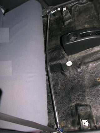 KAWAI WORKS FLOOR BAR FOR DAIHATSU MIRA MIRA AVY L250 260 DA0180-FBM-00 - Black Hawk Japan