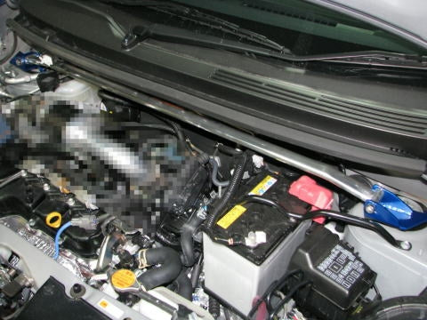 KAWAI WORKS FRONT STRUT BAR TYPEOS FOR DAIHATSU MIRA ES LA300S DA0270-FTO-00