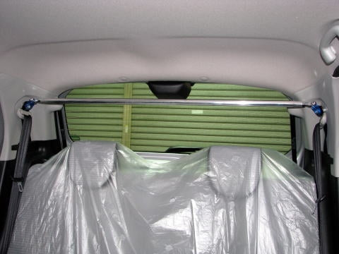 KAWAI WORKS REAR PILLAR BAR TYPE STRAIGHT FOR SUZUKI ALTO HA36 SZ0750-PIC-00