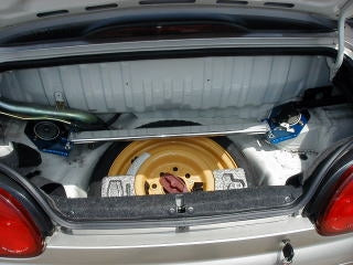 KAWAI WORKS REAR STRUT BAR TYPEOS FOR SUZUKI CAPPUCCINO EA11 21R SZ0080-RTO-00