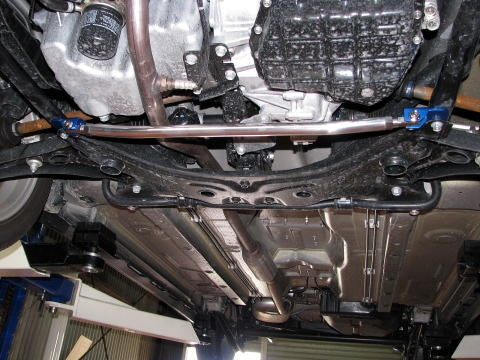 KAWAI WORKS FRONT LOWER ARM BAR FOR SUZUKI WAGON R MH23S SZ0611-LOF-00 - Black Hawk Japan