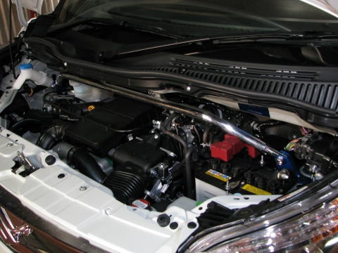 KAWAI WORKS FRONT STRUT BAR TYPESTD FOR SUZUKI PALETTE MK21S SZ0610-FTS-00 - Black Hawk Japan