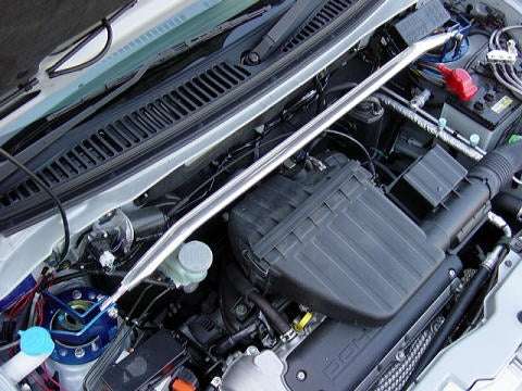 KAWAI WORKS FRONT STRUT BAR TYPEPG FOR SUZUKI SWIFT SPORTS HT81S SZ0230-FTP-00 - Black Hawk Japan
