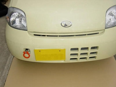KAWAI WORKS FRONT TYPE FOLDABLE TOW HOOK FOR DAIHATSU ESSE L235 DA0190-RFF-88
