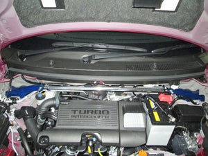 KAWAI WORKS FRONT STRUT BAR TYPESTD FOR DAIHATSU CAST LA250S DA0390-FTS-00 - Black Hawk Japan