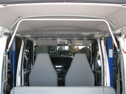 KAWAI WORKS REAR PILLAR BAR TYPE SQUARE FOR MITSUBISHI MINI CAB U61 62 63 64V NS0920-PIE-00