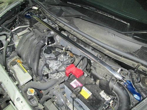 KAWAI WORKS FRONT STRUT BAR TYPESTD FOR NISSAN JUKE YF F15 NS0810-FTS-00