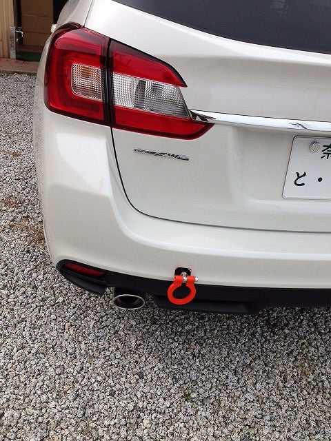 KAWAI WORKS REAR TYPE FOLDABLE TOW HOOK FOR SUBARU REVORG VM4 VMG SU0210-RFR-88