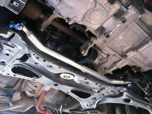 KAWAI WORKS FRONT LOWER ARM BAR FOR HONDA VEZEL RU3 HYBRID 2WD HN0940-LOF-00 - Black Hawk Japan