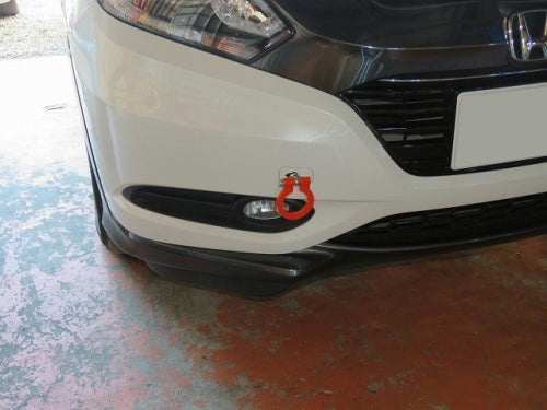 KAWAI WORKS FRONT TYPE FOLDABLE TOW HOOK FOR HONDA VEZEL RU  HN0940-RFF-88