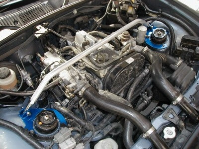 KAWAI WORKS FRONT STRUT BAR TYPESTD FOR SUZUKI CAPPUCCINO EA11 21R SZ0080-FTS-00 - Black Hawk Japan