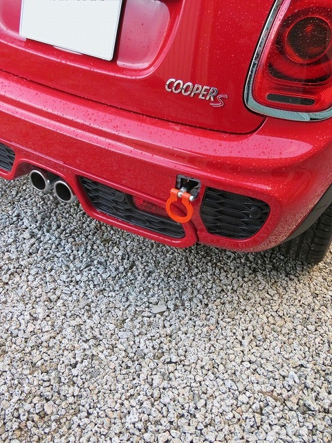 KAWAI WORKS REAR TYPE FOLDABLE TOW HOOK FOR MINI F55 56 IM1010-RFR-88