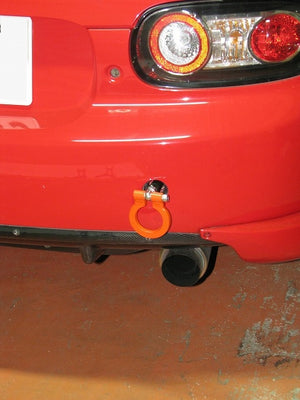 KAWAI WORKS REAR TYPE FOLDABLE TOW HOOK FOR MAZDA ROADSTER NCEC MA0410-RFR-88