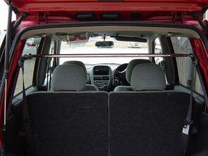 KAWAI WORKS REAR PILLAR BAR TYPE STRAIGHT FOR SUBARU PLEO RA1 2 SU0040-PIC-00