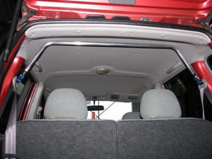 KAWAI WORKS REAR PILLAR BAR TYPE SQUARE FOR SUBARU PLEO RA1 2 SU0040-PIE-00
