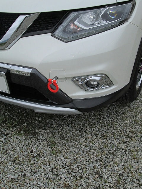 KAWAI WORKS FRONT TYPE FOLDABLE TOW HOOK FOR NISSAN X-TRAIL NT32 NS0890-RFF-88