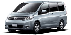 KAWAI WORKS REAR PILLAR BAR FOR NISSAN SERENA C25 NS0680-PIC-00