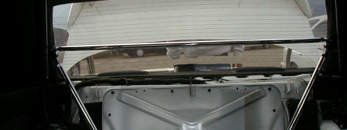 KAWAI WORKS REAR PILLAR BAR FOR NISSAN SKYLINE BNR32 GT-R NS0140-PI0-00 - Black Hawk Japan