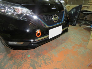 KAWAI WORKS FRONT TYPE FOLDABLE TOW HOOK FOR NISSAN NOTE E12 NS0950-RFF-88