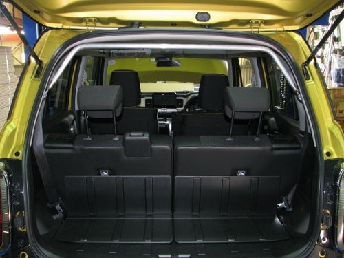 KAWAI WORKS REAR PILLAR BAR TYPE SQUARE FOR SUZUKI CROSBY MN71S SZ0830-PIE-00 - Black Hawk Japan