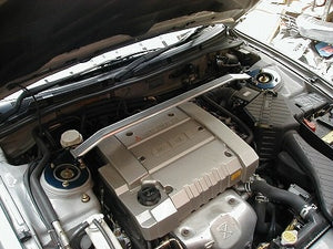 KAWAI WORKS FRONT STRUT BAR TYPEOS FOR MITSUBISHI REGNUM EC EA W MT0150-FTO-00