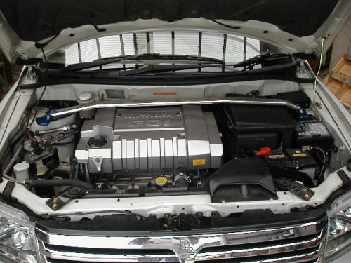 KAWAI WORKS FRONT STRUT BAR TYPEOS FOR MITSUBISHI CHARIOT N94 84W GRANDIS MT0190-FTO-00