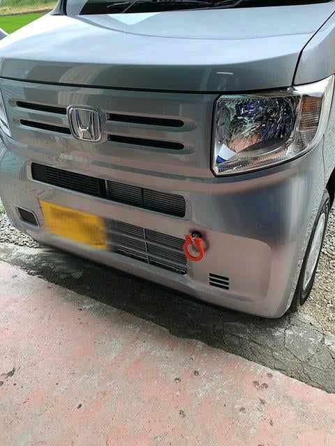KAWAI WORKS FRONT TYPE FOLDABLE TOW HOOK FOR HONDA N-VAN JJ1 2 HN1050-RFF-88