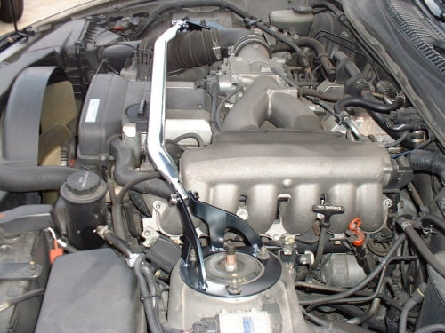 KAWAI WORKS FRONT STRUT BAR TYPEPG FOR TOYOTA SOARER SUPRA JZA80 TY0293-FTP-00 - Black Hawk Japan