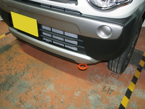 KAWAI WORKS FRONT TYPE FIXED TOW HOOK FOR SUZUKI HUSTLER MR31 41S SZ0740-RFF-99 - Black Hawk Japan