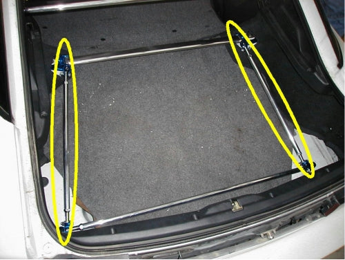 KAWAI WORKS REAR OPTIONAL BAR FOR NISSAN 180SX RPS13 NS0133-OP0-00