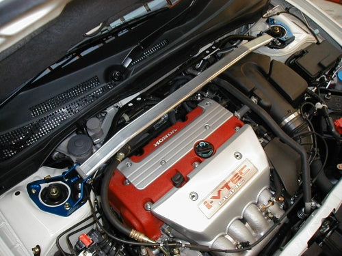 KAWAI WORKS FRONT STRUT BAR TYPEOS FOR HONDA INTEGRA DC5 HN0520-FTO-00 - Black Hawk Japan