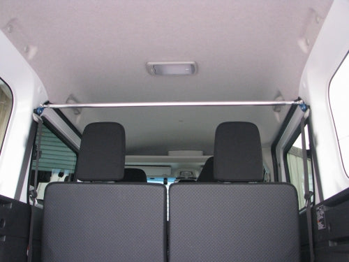 KAWAI WORKS CENTER PILLAR BAR TYPE STRAIGHT FOR DAIHATSU ATRAI WAGON S700V DA0221-PIM-01 - Black Hawk Japan