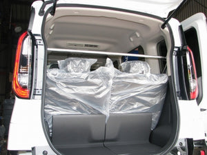 KAWAI WORKS REAR PILLAR BAR TYPE STRAIGHT FOR MITSUBISHI EK SPACE B37 38A 4WD  MT0520-PIC-00