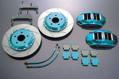 PROJECT MU 4POT FS44 FRONT CALIPER KIT FOR TOYOTA ALPHARD VELLFIRE ANH10W MNH10W FS44-T111A