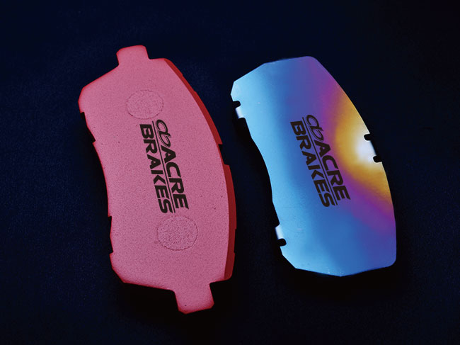 ACRE TITANIUM BRAKE PAD SHIM FRONT FOR NISSAN FAIRLADY Z Z32 TS351