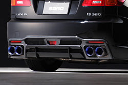 SARD TI-Z MUFFLER For LEXUS IS350 23001