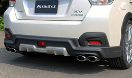 KENSTYLE 4-PIECE MUFFLER FOR SUABRU XV GP7 GPE KENSTYLE-00065