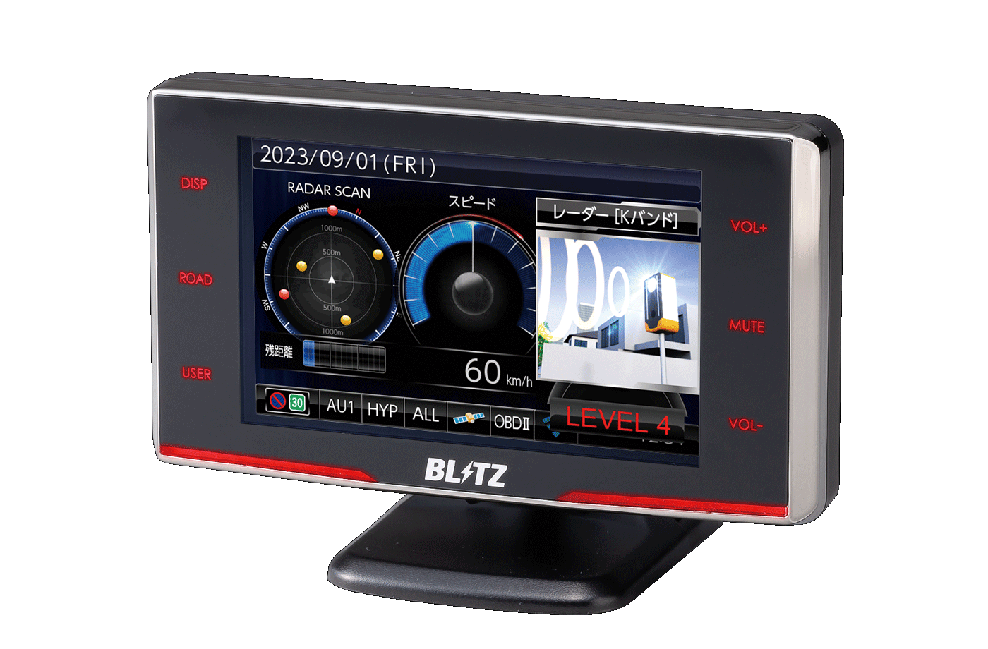 BLITZ Touch-LASER TL313R 保証書あり美品 BLITZ TOUCH BRAIN LASER TL313R TL313R - Black Hawk Japan