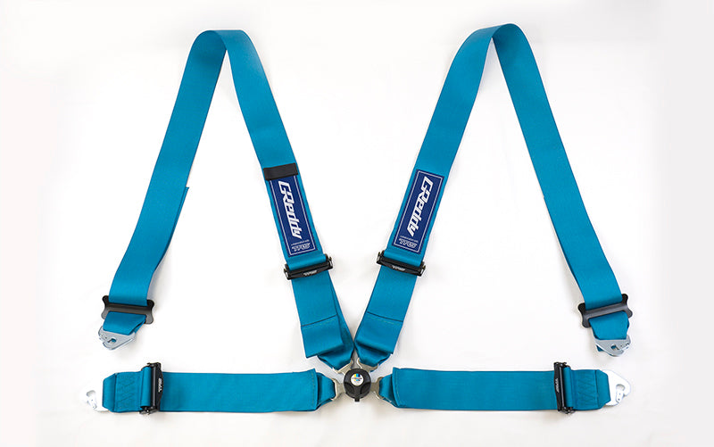 GREDDY x TRS RACING HARNESS 3 INCH 4 POINT RH MIAMI BLUE FOR  16601018