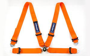 GREDDY x TRS RACING HARNESS 3 INCH 4 POINT RH ORANGE FOR  16601017