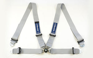 GREDDY x TRS RACING HARNESS 3 INCH 4 POINT RH SILVER FOR  16601014