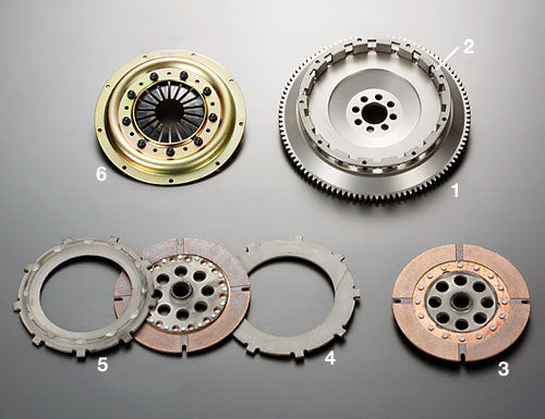 OSGIKEN TS SERIES TWIN PLATE CLUTCH KIT CLUTCH DISC 1 PIECE FOR NISSAN SKYLINE PGC10 KPGC10 110 L6 TS2AS-PGC10-KPGC10-110-CLUTCH-DISC