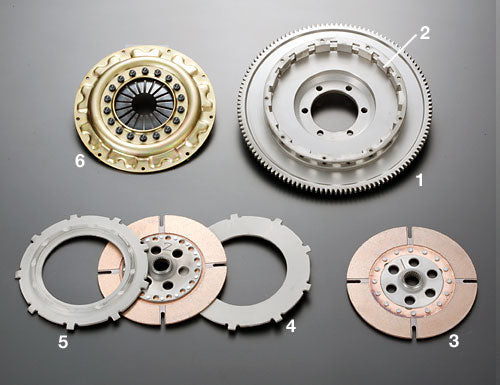 OSGIKEN TS SERIES TWIN PLATE CLUTCH KIT CLUTCH DISC 1 PIECE FOR NISSAN FAIRLADY Z33 L6 TS2B-HR30GC10-CLUTCH-DISC