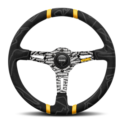 MOMO ULTRA BLACK STEERING WHEEL U-01