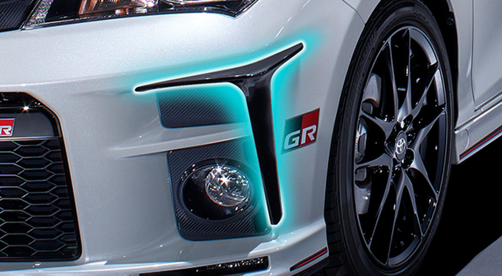 TRD GR FRONT CORNER SPOILER  For Vitz 13#  MS345-52001