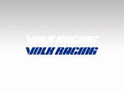 RAYS Brand Sticker VOLK RACING Wide 20 (cutting sticker)