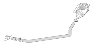 HKS SUPER SQV IV SUCTION RETURN KIT FOR TOYOTA GR SUPRA DB02 71002-AT005