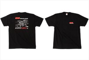 WORKS BELL T-SHIRT RAPFIX GTC BLACK S WB-00041